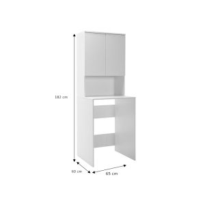 Шкаф за пране Rydawhite 68x60x182см