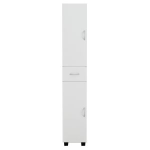 Ademia melamine column cabinet in white Hm9124.11