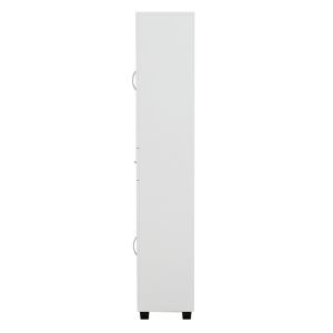 Ademia melamine column cabinet in white Hm9124.11
