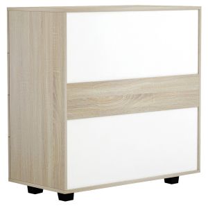 Cabinet with 4 drawers sonoma melamine Hm8996,01