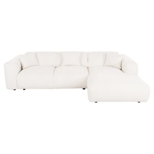 Corner (right) sofa Bricken Hm3275,02r white Damask110-282x98-160x72hcm