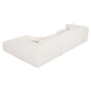 Corner (right) sofa Bricken Hm3275,02r white Damask110-282x98-160x72hcm