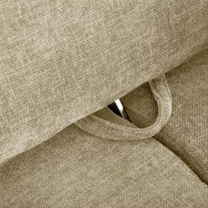 Corner (right) sofa bed Convert ecru fabric 283x188x100hcm, 01r, Hm3268