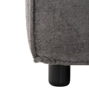 Corner (left) sofa 3-seater Grace gray fabric 252x105-160x70-90hcm Hm3280,03l
