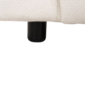 Corner (left) sofa Bricken Hm3275,02l white fabric 110-282x98-160x72hcm