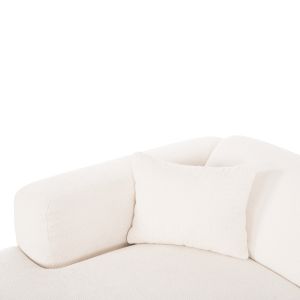 Corner (left) sofa Bricken Hm3275,02l white fabric 110-282x98-160x72hcm