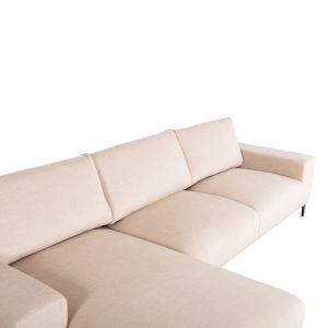 Corner (left) sofa Noa Hm3278,01l ecru 288x90-157x67-80hcm