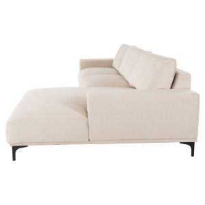 Corner (left) sofa Noa Hm3278,01l ecru 288x90-157x67-80hcm