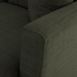 Corner reversible sofa bed in olive color Hm3244,05,