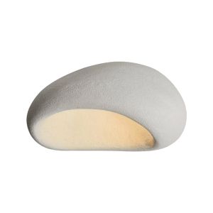 LED плафон Zulcere E27 бял ps 50x28см