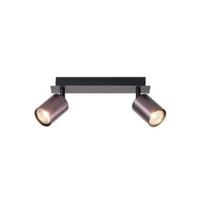 Алуминиева лампа Spot 2LIGHT 2XGU10 Max 7W 250X120MM сива Arte Illumina Luxy