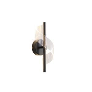 Аплик Led 8W 720LM 3000K 300X130MM черна Arte Illumina Silk