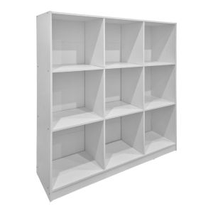 Gridea bookcase white 119.5x30x121cm