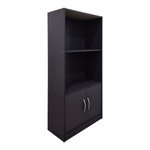 Tekaro bookcase anthracite 60x30x120cm