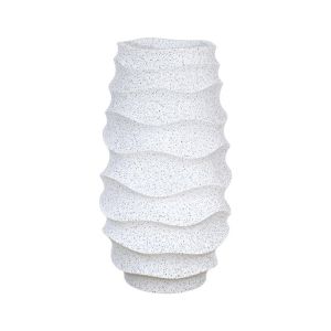 Decorative floor vase FL23102 white color 36X90CM
