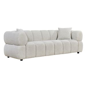 3-seater sofa Norika HM3331.02 damask ecru 228x91x72cm.