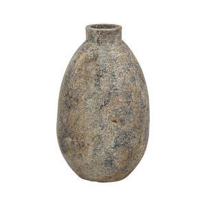 Ceramic vase FL3112 color gray - brown - brown 26X45CM
