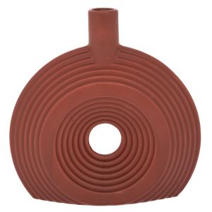 Ceramic vase burgundy 28X7X26 cm