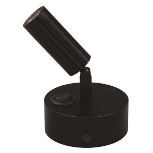 Местеща се LED светлина 3W 195LM 3000K черно Plus Arte Illumina Plus
