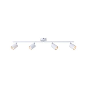 Метален точков прожектор 4LIGHT 4XGU10 Max 7W 790X165MM бял Arte Illumina Olymp