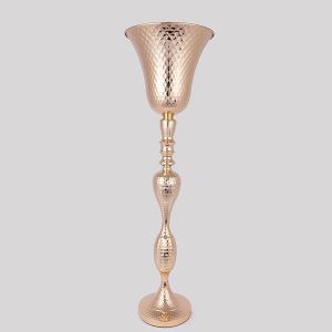 Metal vase gold 21X72CM