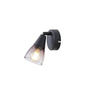 Метална стъклена лампа 1XE14 Max 8W 80X165 мм прозрачна Arte Illumina Classy