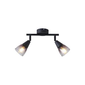 Метална стъклена лампа 2XE14 Max 8W 220X80X165 мм прозрачен Arte Illumina Classy