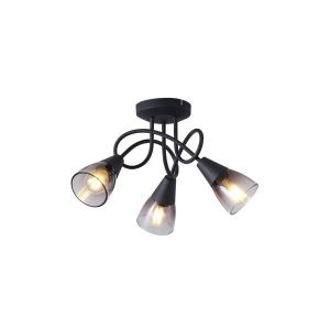 Метална стъклена лампа 3XE14 Max 8W 380X185 мм прозрачен Arte Illumina Classy