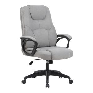 Kamora office chair, gray fabric, 66x67x103-111 cm
