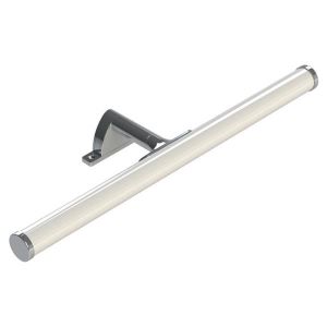 Полилей за баня алуминиево-пластмасов Led 6W 600LM 3000K 400X116X53MM IP44 сребърен Arte Illumina Nero