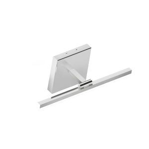 Bathroom chandelier metal-aluminum-plastic Led 14W 1260LM 3CCT(3000-4000-6000K) 400X150MM IP44 silver Arte Illumina Feos