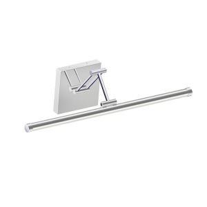 Bathroom chandelier metal-aluminum-plastic Led 14W 1260LM 3CCT(3000-4000-6000K) 600X150MM IP44 silver Arte Illumina Lano
