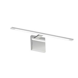 Bathroom chandelier metal-aluminum-plastic Led 14W 1400LM 3CCT(3000-4000-6000K) 680X150MM IP44 silver Arte Illumina Zenglow
