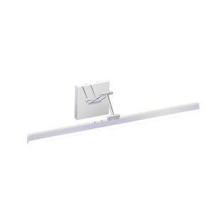 Bathroom chandelier metal-aluminum-plastic Led 16W 1260LM 3CCT (3000-4000-6000K) 800X150MM IP44 silver Arte Illumina Bain
