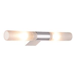 Bathroom chandelier metal-glass 2XG9 Max 7W 304X85X60MM IP44 satin Arte Illumina Oceano