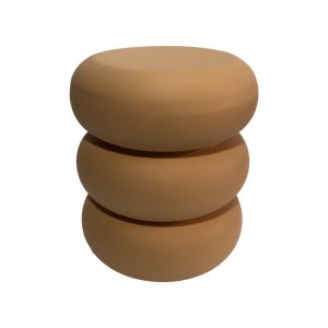 Side table Venezia Zoubi terracotta matt MGO D35x43cm