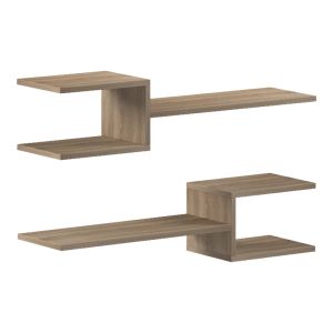 Wall shelves Sumpa 2 pcs Sonoma 65x20x18 cm