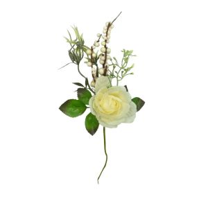 White rose stem