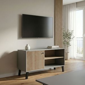 TV cabinet Tuscany sonoma-anthracite 100x40x51cm
