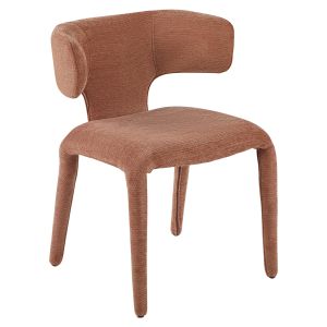 ТРАПЕЗАРЕН СТОЛ BIEN HM18361.03 ТЕРАКОТА ОТ ЛЕНЕН ПЛАТ 49.5X55.5X76ВСМ.