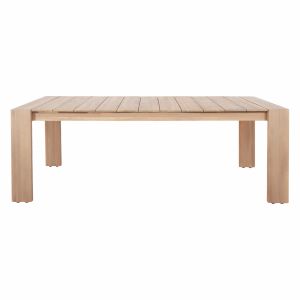 Dining table Filem HM6450 acacia wood in light natural color 220X100X75 cm.