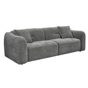 Three-seater sofa Junoa HM3333.01 gray fabric 228X89X74ВСМ.