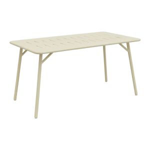 Moraja Deraby I 5-piece set, cream metal, 140x80x72cm