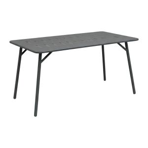 Moraja Deraby I set of 5 pieces, black metal, 140x80x72cm
