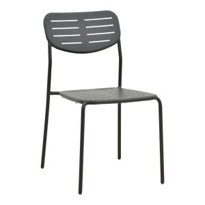 Moraja Deraby I set of 5 pieces, black metal, 140x80x72cm