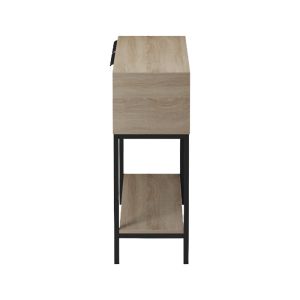 Nordic конзола в цвят sonoma black 90x29.5x76см
