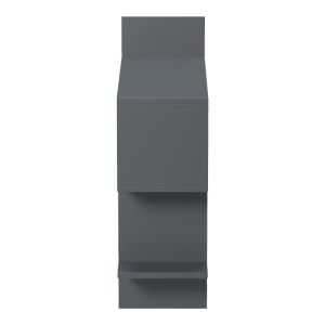 Parallel wall shelf anthracite 70x22x65.5 cm