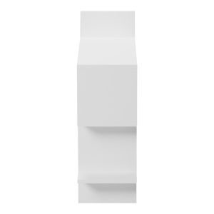 Parallel wall shelf white 70x22x65.5cm