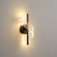 Аплик Led 8W 720LM 3000K 300X130MM черна Arte Illumina Silk