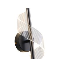 Аплик Led 8W 720LM 3000K 300X130MM черна Arte Illumina Silk